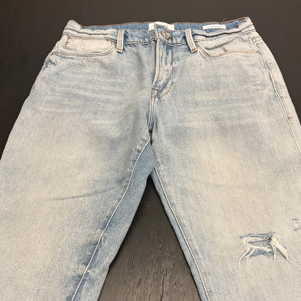 Frame Denim Light Blue Relaxed Jeans
